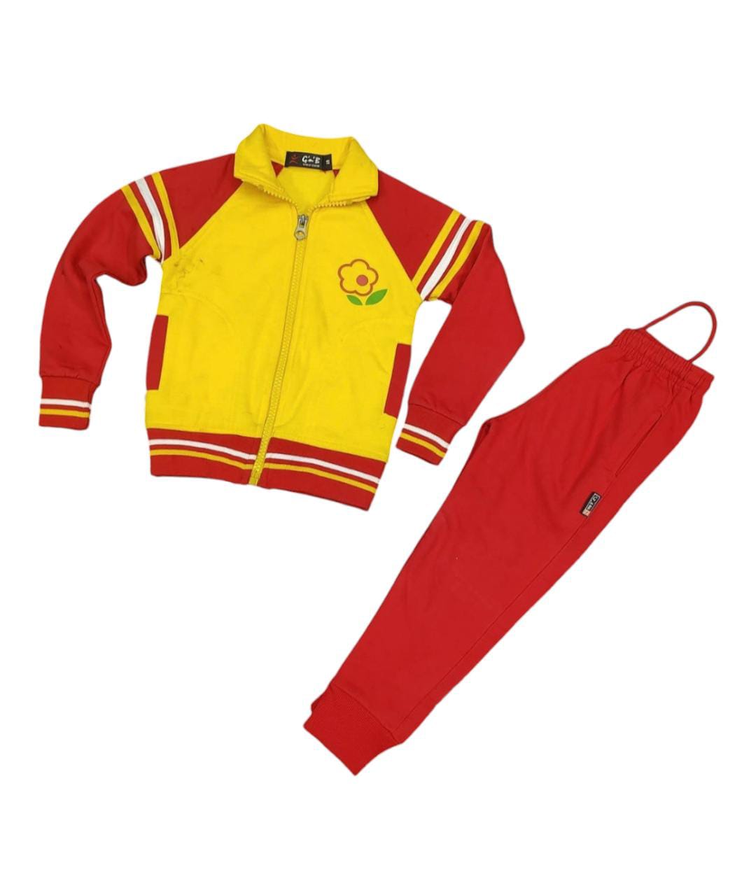 Red & Yellow School Sports Tracksuit