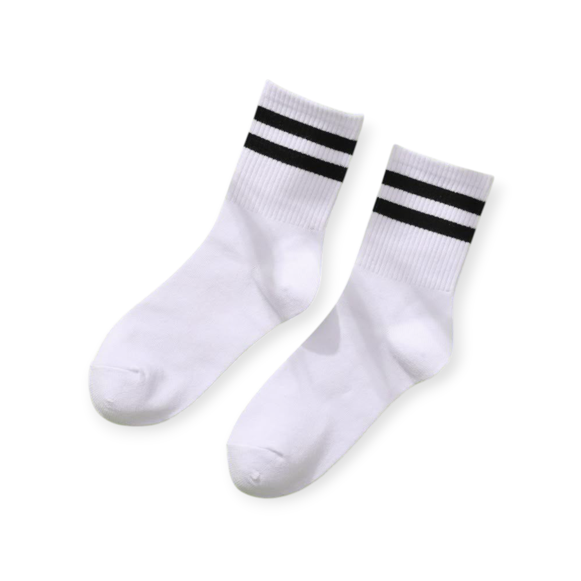 White Classic Sports Ankle Socks