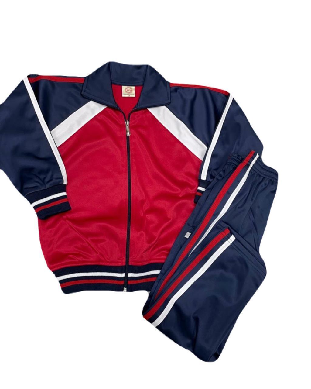 Red & Navy Sports Tracksuit